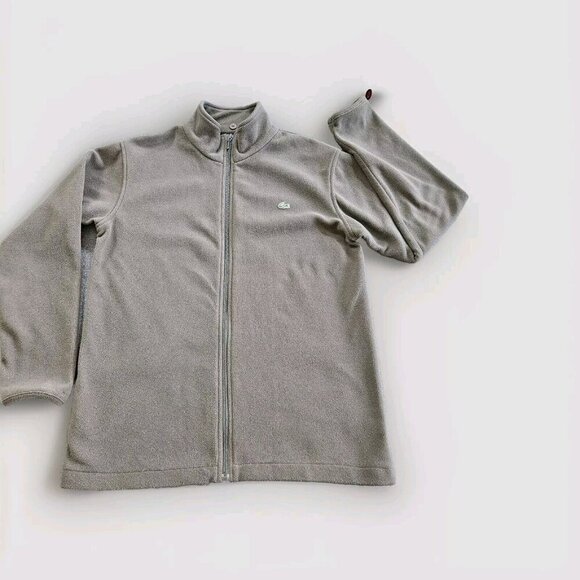 Lacoste Jacket Mens S Khaki Transformer Reversible 2 In 1 Pockets LS Zip Unisex - Picture 14 of 16